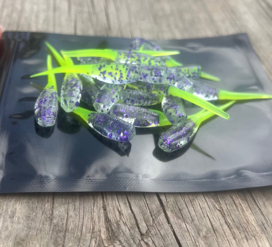 T&K Classic Colors 2" Shad Body- 20 Count