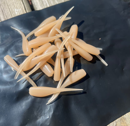 Custom 2" Shad Body- 20 Count