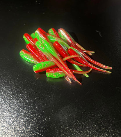 Custom DualShot 2" Shad Body- 20 Count