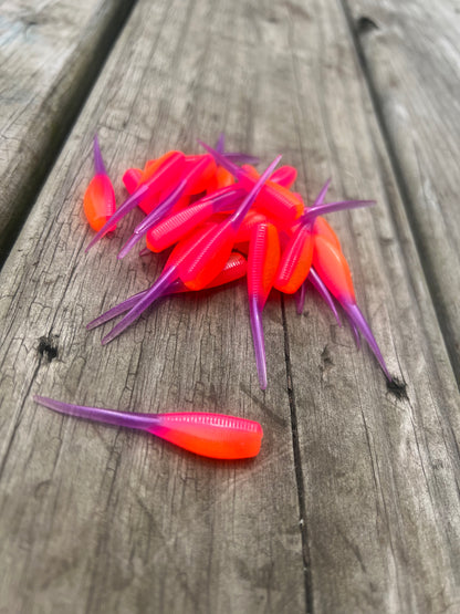 T&K Classic Colors 2" Shad Body- 20 Count