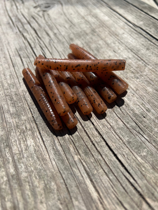 3" Ned Rig- Single Color - 10 Count